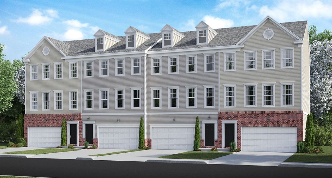 New Construction in Burlington Township River Walk Townhomes